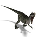 Dinosaur Monolophosaurus Royalty Free Stock Photo