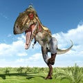 Dinosaur Nanotyrannus Royalty Free Stock Photo