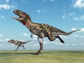 Dinosaur Nanotyrannus Royalty Free Stock Photo