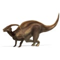 Dinosaur Parasaurolophus