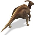 Dinosaur Parasaurolophus