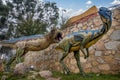 Dinosaur park in Sucre, Bolivia