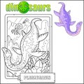 dinosaur plesiosaur coloring book