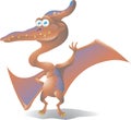 Dinosaur pteranodon Royalty Free Stock Photo