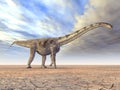 Dinosaur Puertasaurus Royalty Free Stock Photo