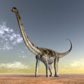 Dinosaur Puertasaurus Royalty Free Stock Photo