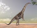Dinosaur Puertasaurus Royalty Free Stock Photo