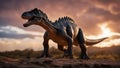 dinosaur render As I looked at the dinosaur toy, I felt a wave of emotion that transported me to another time Royalty Free Stock Photo