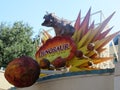 Dinosaur Ride at Disney`s Animal Kingdom Park, near Orlando, Florida Royalty Free Stock Photo