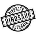 Dinosaur rubber stamp