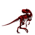 Dinosaur skeleton Tyrannosaurus
