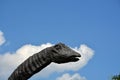 Dinosaur statue Royalty Free Stock Photo