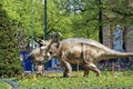 Dinosaur statue Royalty Free Stock Photo