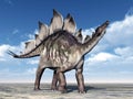 Dinosaur Stegosaurus Royalty Free Stock Photo