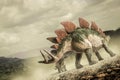 Dinosaur , Stegosaurus Royalty Free Stock Photo