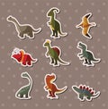 Dinosaur stickers