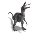 Dinosaur Suchominus. 3D rendering with clipping Royalty Free Stock Photo