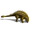 Dinosaur Talarurus Royalty Free Stock Photo