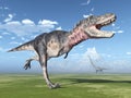 Dinosaur Tarbosaurus Royalty Free Stock Photo