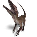 Dinosaur Utahraptor Royalty Free Stock Photo