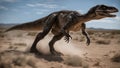 dinosaur _The Velociraptor was a phony. It pretended to be real and cool and badass, Royalty Free Stock Photo