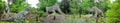 Dinosaurs Crystal Palace Park London - panorama