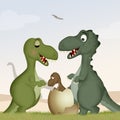 Dinosaurs family