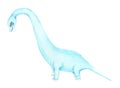 Dinosaurs jurassic watercolor illustration