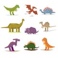 Dinosaurs and prehistoric period Royalty Free Stock Photo