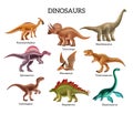 Dinosaurs Realistic Set