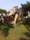 Dinosaurus in the garden