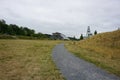 DINSLAKEN, Germany - 15/07/2019: Walking Path At