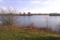 Dinton Pastures winter scene