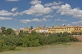 Diocesan library in Cordoba along the green borders of river Guadalquivir