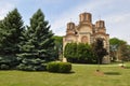 Diocese of New Gracanica Serbian Orthodox Church Backyard