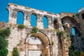 Diocletian's Palace Silver Gate in Split, Croatia