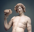 Dionysus Bacchus Wine statue portrait