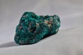 Dioptase crystal, Dark Green Dioptase Crystal.