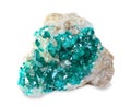 Dioptase Royalty Free Stock Photo