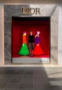 Dior Fashion Display Luxury Retail Store Window Colorful