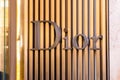 Dior fashion store in Rome, March 2023, Rome, Italy Royalty Free Stock Photo