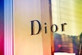 Dior flagship store sign