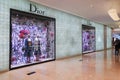 Dior luxury fashion shop window