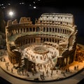 Diorama of the Roman Colosseum