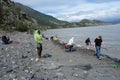 Dip-netting for salmon at the copper river