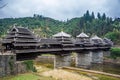 Diping Wind and Rain Bridge,architecture of nationality Royalty Free Stock Photo