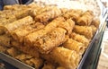 Diples or thiples traditional greek Christmas dessert