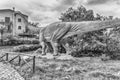 Diplodocus dinosaur inside a dino park in southern Italy
