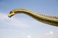 Diplodocus longus neck Royalty Free Stock Photo