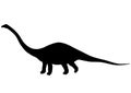 Diplodocus silhouette